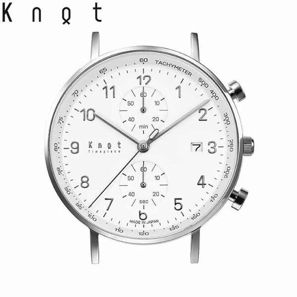 楽天市場】Knot ノット 時計 クラシック クロノグラフ アラビック