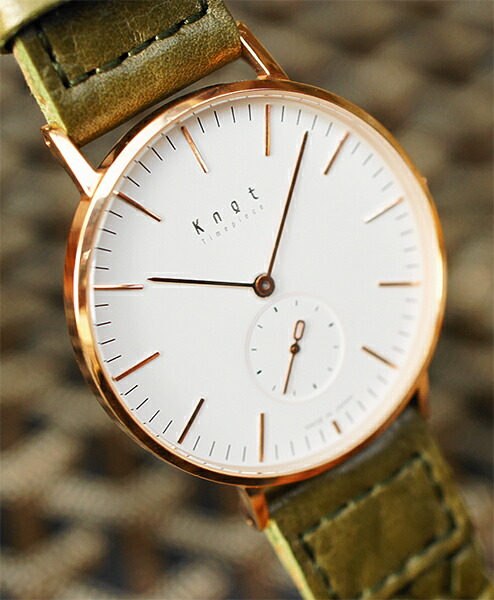 楽天市場】Knot ノット 時計 クラシック スモールセコンド ローズ