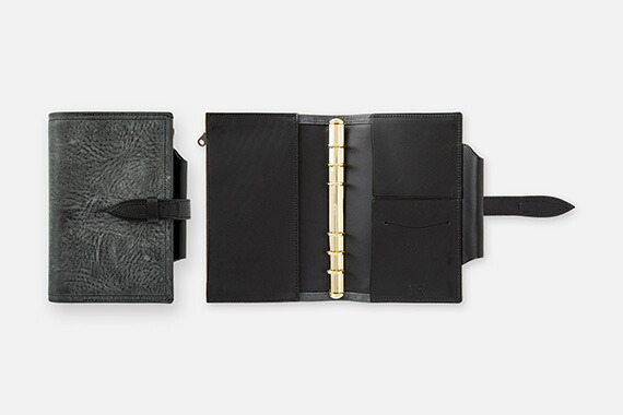 楽天市場】KNOX 【フラクト】 システム手帳 バイブルサイズ ベルト付き