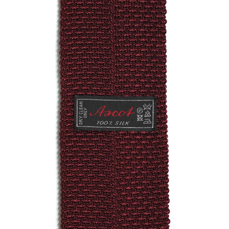 楽天市場】〈ASCOT アスコット〉ニットタイ 【6cm幅】ネクタイ
