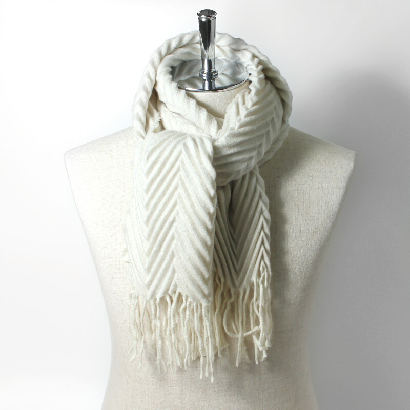 楽天市場】〈Arte アルテ〉カシミア プリーツ マフラー AURORA