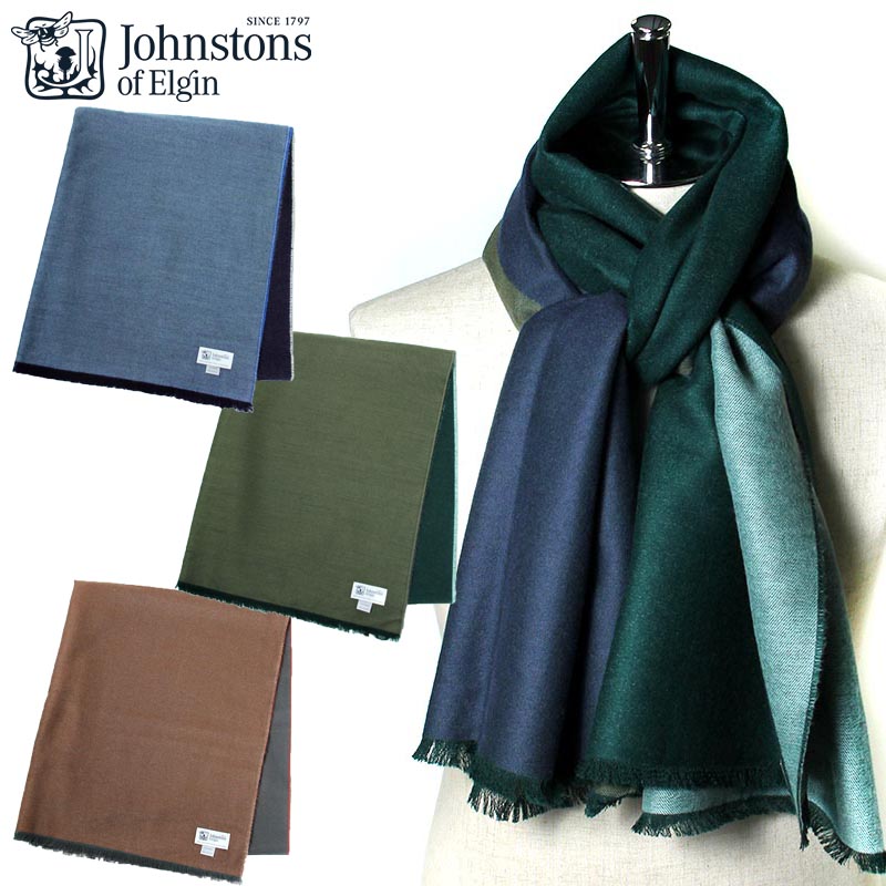 楽天市場】ジョンストンズ グレースチュワート カシミア ストールの通販