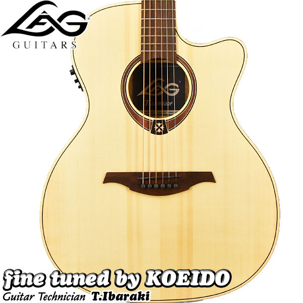 楽天市場】LAG Guitars T70ACE NAT【スペア弦付き】【送料無料