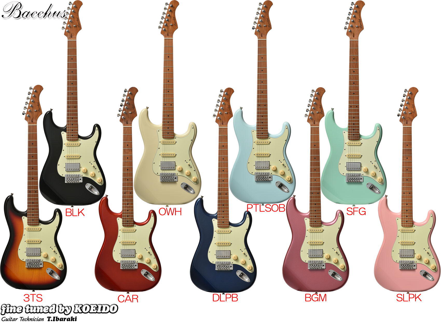 楽天市場】Bacchus BST-2-RSM/M【ストラップサービス中！】【送料無料