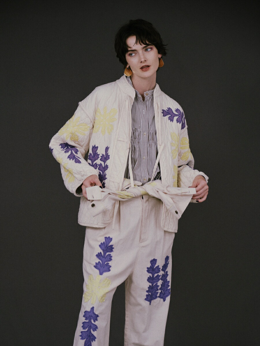 楽天市場】【Sara Mallika】 Cotton Flower Patchwork JK サラマリカ