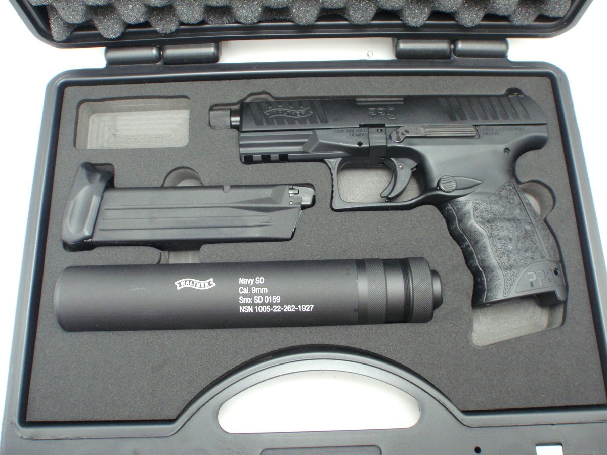 楽天市場】ウマレックス Umarex ワルサー PPQ M2 DX サイレンサー付