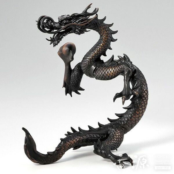 楽天市場】＼最大1500円OFF《スーパーSALE》／高岡銅器 置物 昇龍 銅製