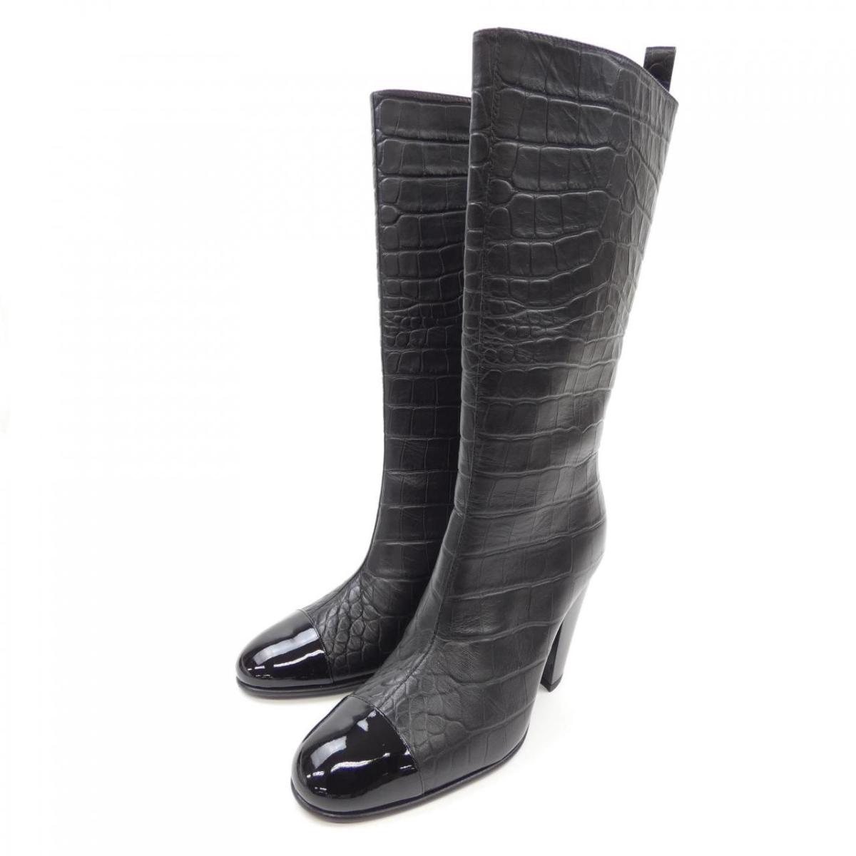 楽天市場】シャネル CHANEL ブーツ【中古】 : KOMEHYO ONLINESTORE