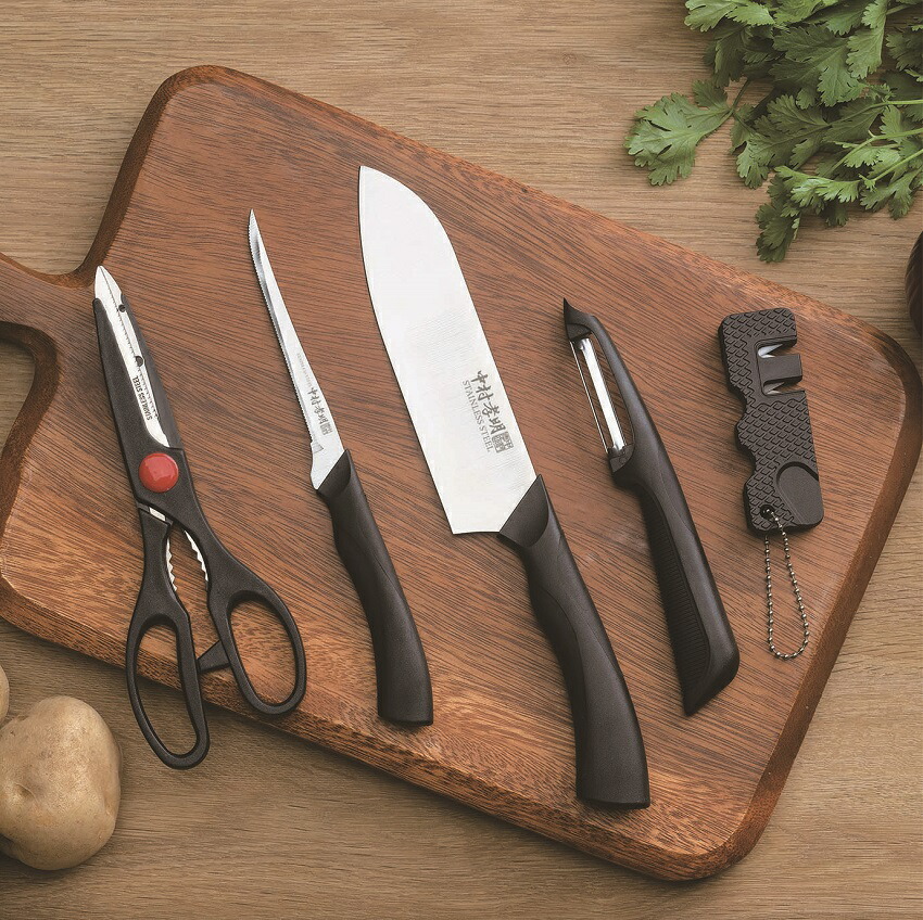 楽天市場】中村孝明 監修 キッチン5点セット 包丁セット 包丁