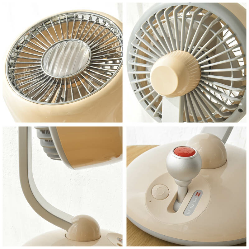 楽天市場】レトロファン 左右 自動首振り 卓上扇風機 風量調整 3段階