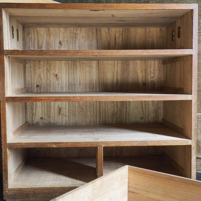 楽天市場】桐ダンス 小箪笥 古箪笥 0002タンス 収納 書籍箱 木製古道具