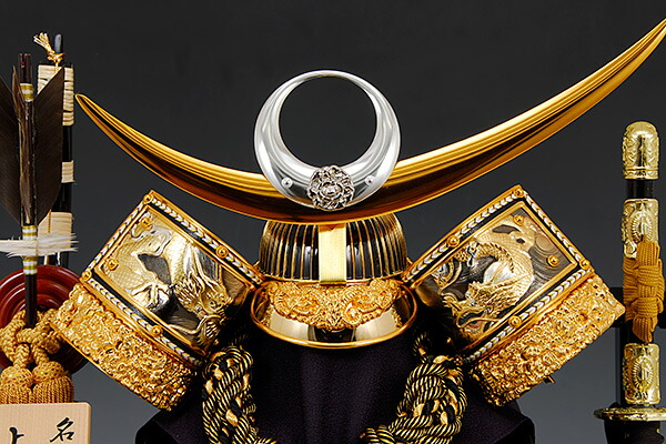 楽天市場】五月人形 佳月 K-100 上杉謙信公 コンパクト 兜ケース飾り