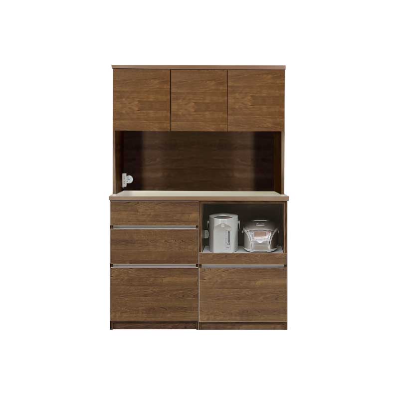 楽天市場】食器棚 120幅 ダイニングボード オープンボード