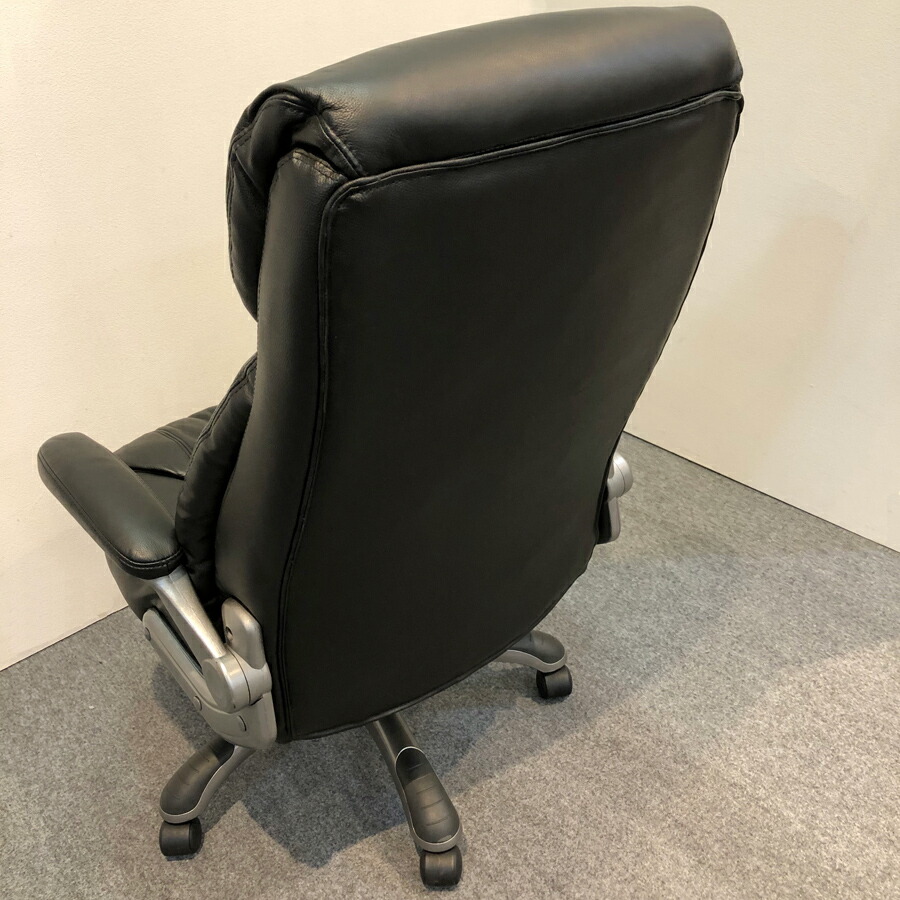 楽天市場】オフィスチェア テレワーク 高級 本革 チェア 肘跳ね上げ式