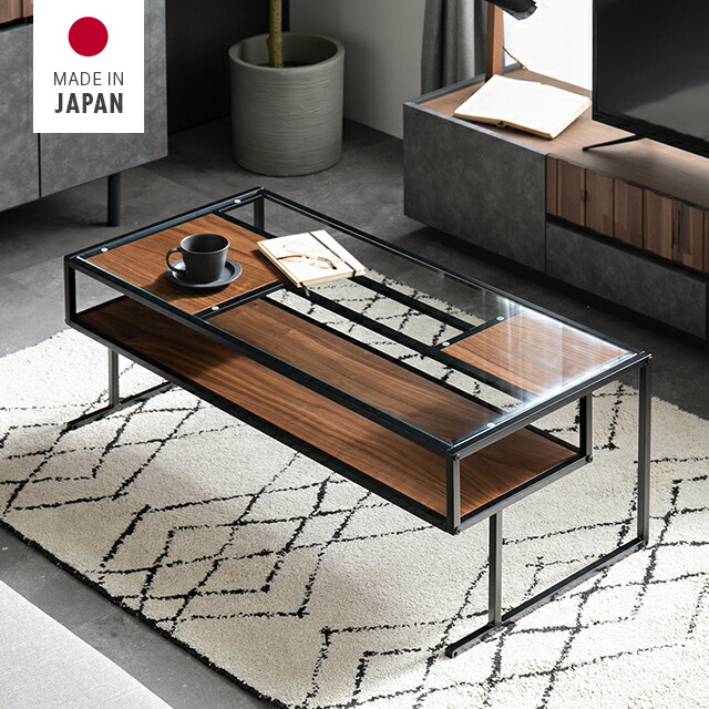 楽天市場】[本日P6倍] センターテーブル ローテーブル ガラス リビング