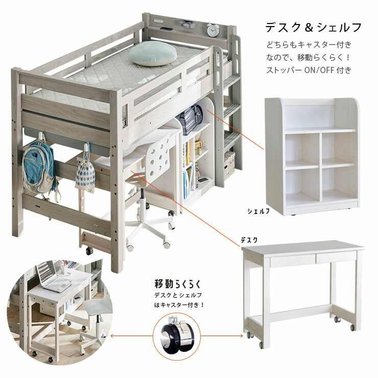 楽天市場】【ポイント7倍！今晩20時開始】【特許構造】宮付き ロフト