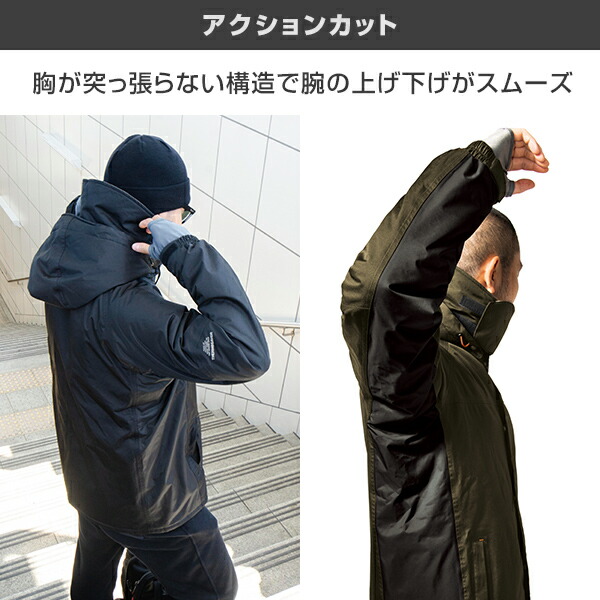 楽天市場】防水防寒スーツ 上下セット(耐水圧10000mm) マスクガード