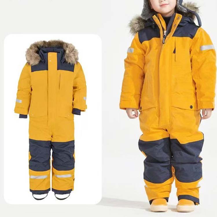 楽天市場】ジャンプスーツ 雪遊び キッズ スノーボードウェア スキー