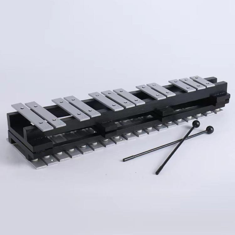 楽天市場】鉄琴 鉄琴 折り畳み ばち 卓上 打楽器 グロッケンシュピール