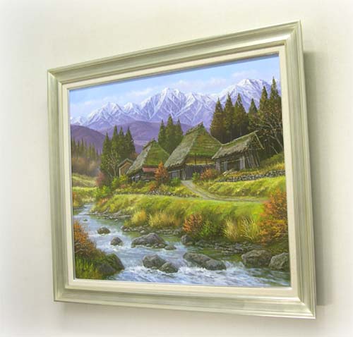 楽天市場】絵画 油絵 山村清流 F30号 （関健造） 送料無料 【海・山