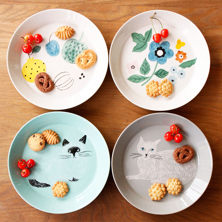 楽天市場】松尾ミユキ プレート L【お皿 食器 プレート 皿 磁器 松尾