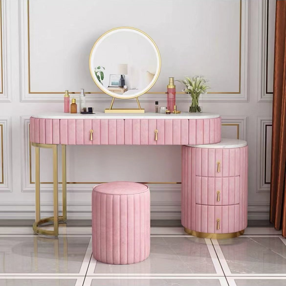 楽天市場】マラソン限定クーポン実施中 ドレッサー 北欧風 鏡台