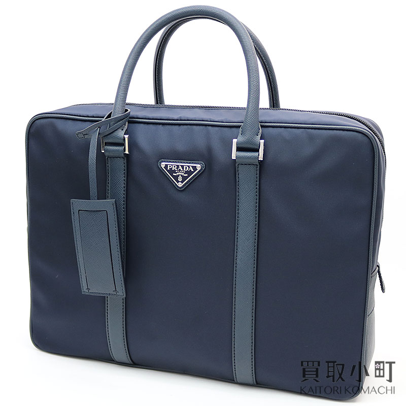 楽天市場】【未使用品】プラダ 【PRADA】 ブリーフケース テスート+