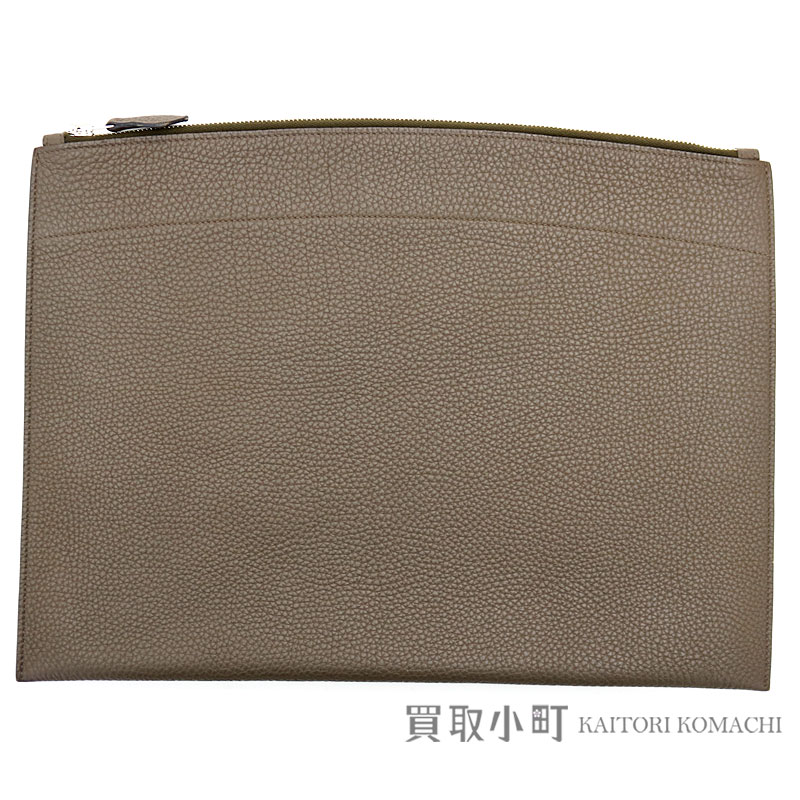 楽天市場】【美品】エルメス 【HERMES】 ポシェットバザールGM エタン