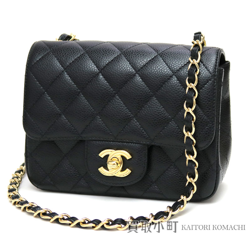 楽天市場】【新品同様】シャネル 【CHANEL】 ミニマトラッセ キャビア