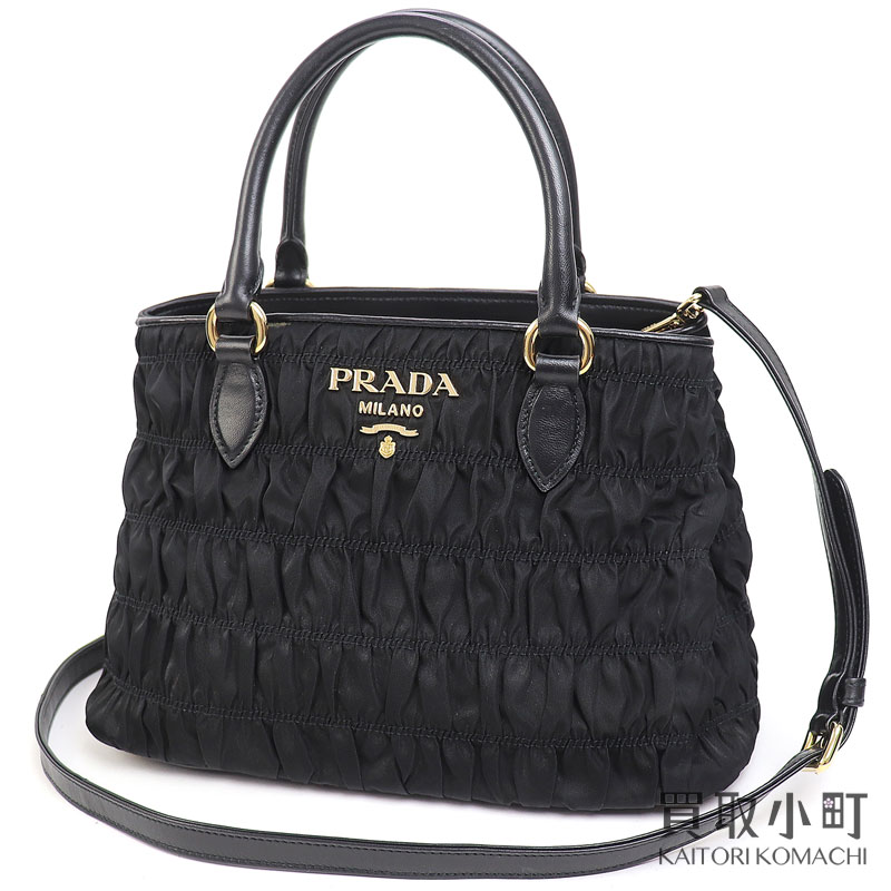 楽天市場】【美品】プラダ【PRADA】テスート メタルロゴ トートバッグ