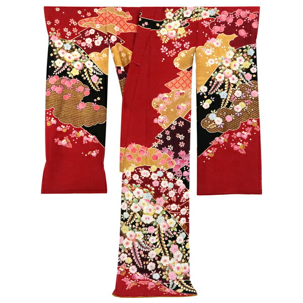 楽天市場】≪20%OFF/スーパーSALE≫【翠山工房・桐屋 辻が花 振袖