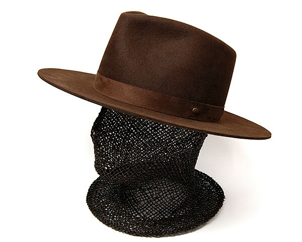 楽天市場】帽子 Kohsuke Inaba(コウスケ イナバ) ファーフエルト中折れ