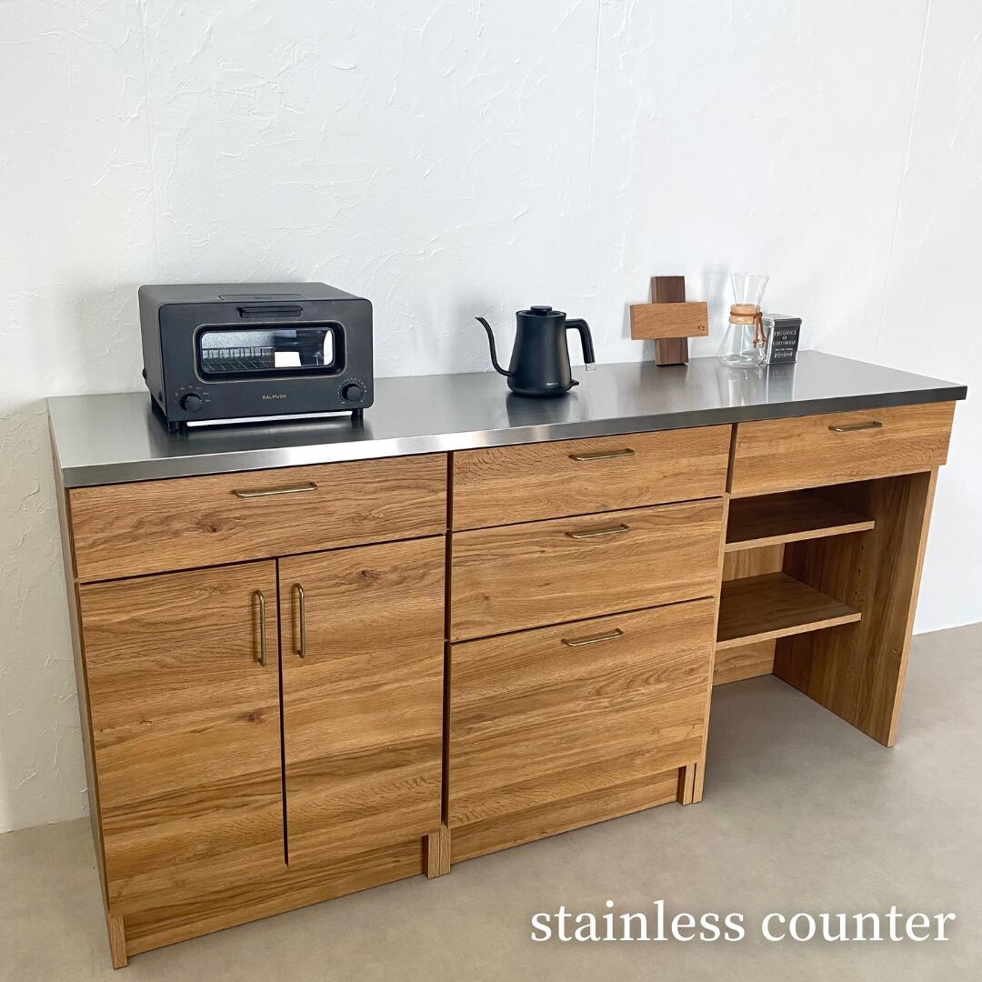 楽天市場】開梱設置無料 CLEAN ステンレスカウンター カウンター