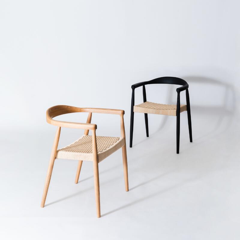 楽天市場】ペーパーコードアームチェア F7-120NA ダイニングチェア