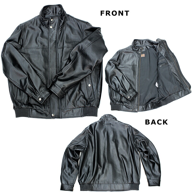 楽天市場】ラムレザージャケット 本革ジャケット ラム革ジャケット