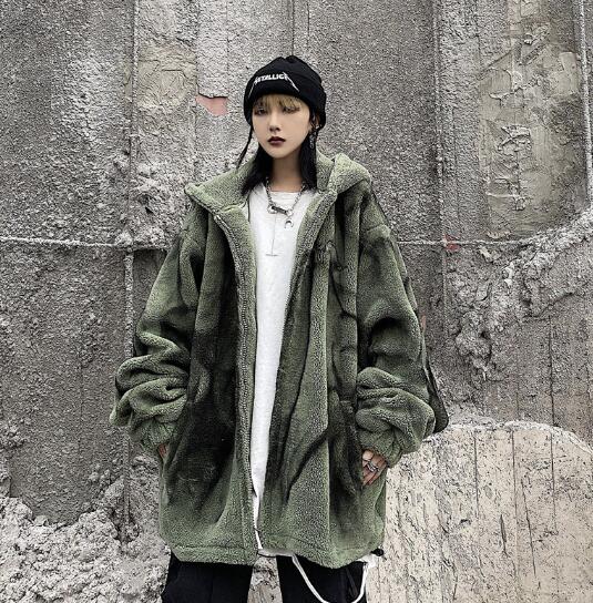 楽天市場】♪M-XL展開♪2色 マーブル ダイダイ アウター ブルゾン