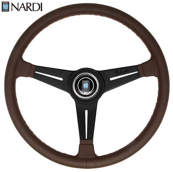 楽天市場】ナルディ NARDI N522 ND クラシック 38 ブラウンスムース