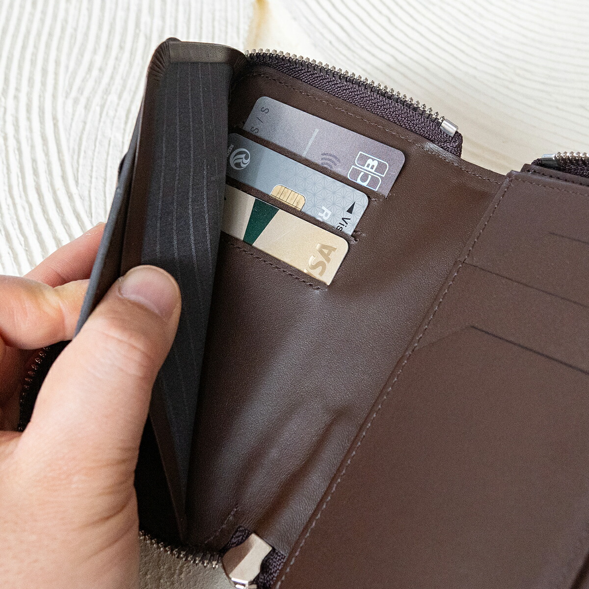 楽天市場】【別注商品】ITTI イッチ 財布 姫路黒桟革 ブラウン