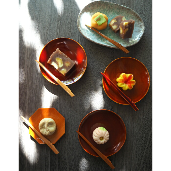 楽天市場】菓子ようじ 菓子切 選べる 飛騨春慶塗 天然木 茶道具