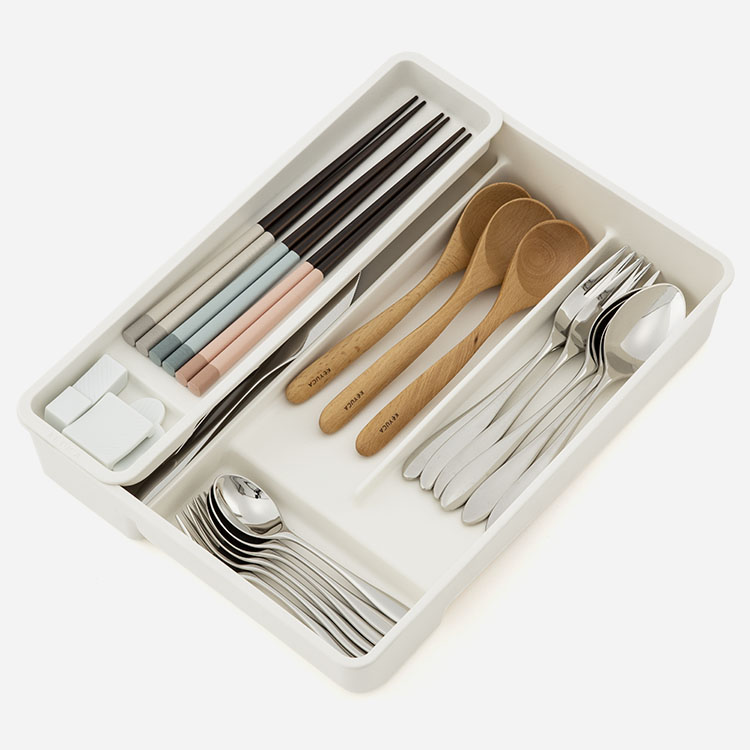 楽天市場】【KEYUCA公式店】ケユカ 取り出しやすい2段カトラリーケース