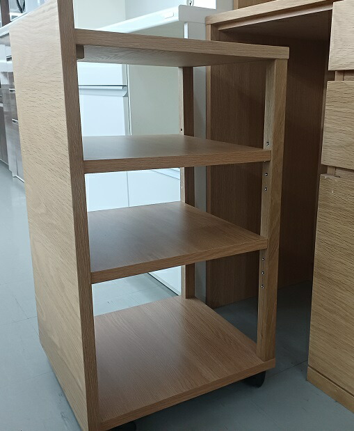 楽天市場】【中古品】MUJI 無印良品 木製カップボード 幅120cm オーク