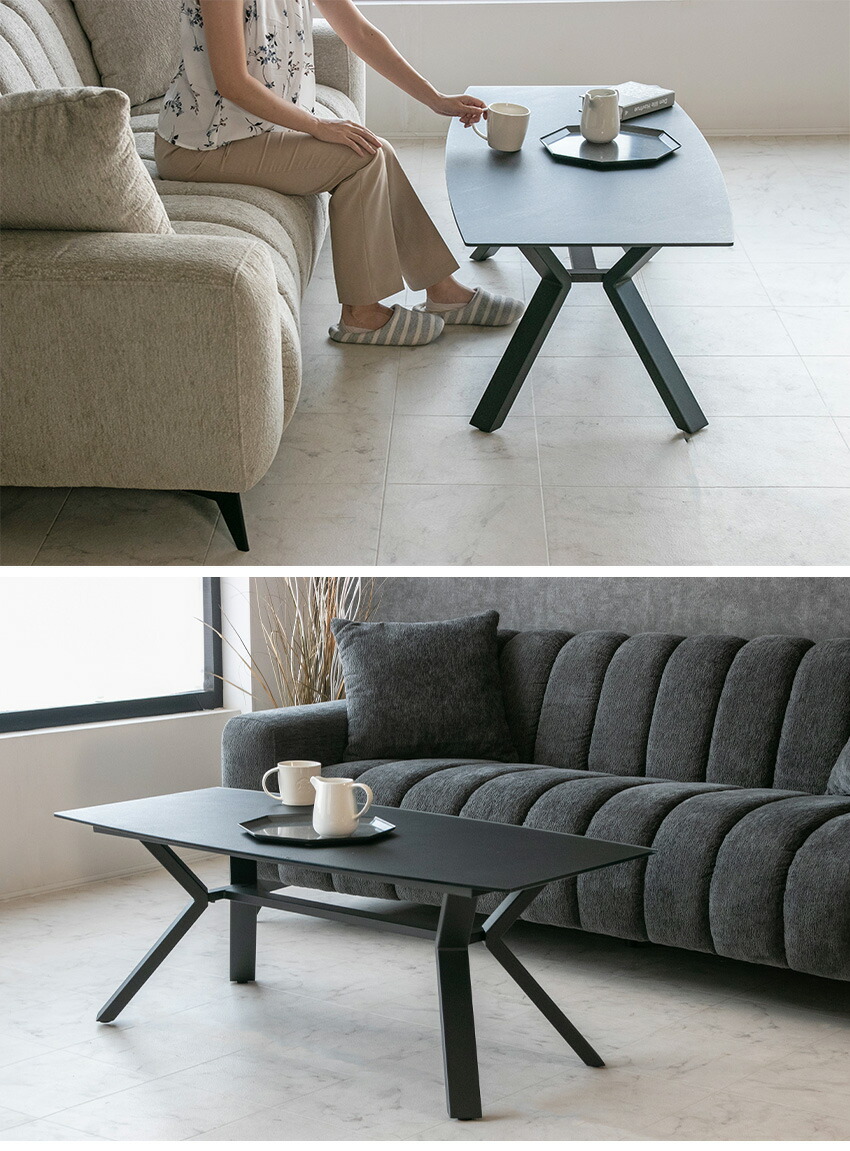 楽天市場】【送料無料】 センターテーブル ガラステーブル ガラス製