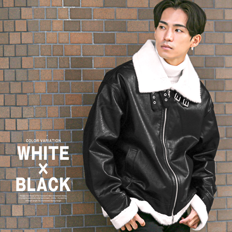 楽天市場】【送料無料】B-3ジャケット ムートンジャケット メンズ