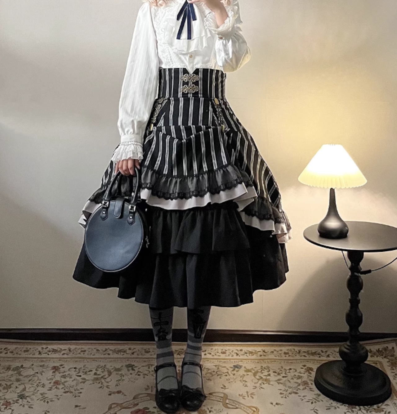 楽天市場】【納期40日】ロリータファッション スカート ゴシック