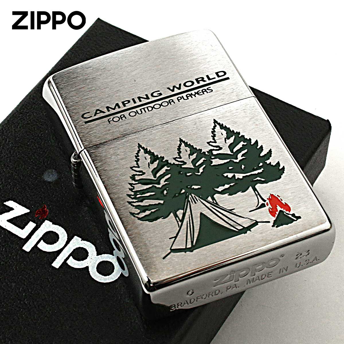 楽天市場】Zippo ジッポライター キャンプ 趣味の世界 ホビー ワールド