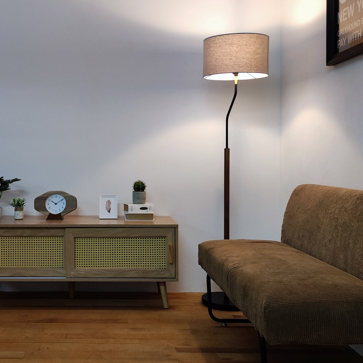 楽天市場】【先着半額クーポン】フロアライト 北欧 おしゃれ 照明 白熱