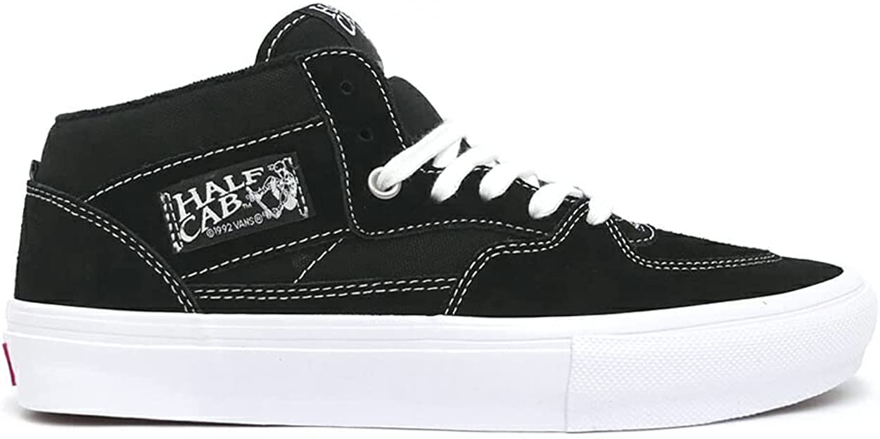 楽天市場】【vans】SKATE HALF CABバンズ ハーフキャブ黒/白 BLACK