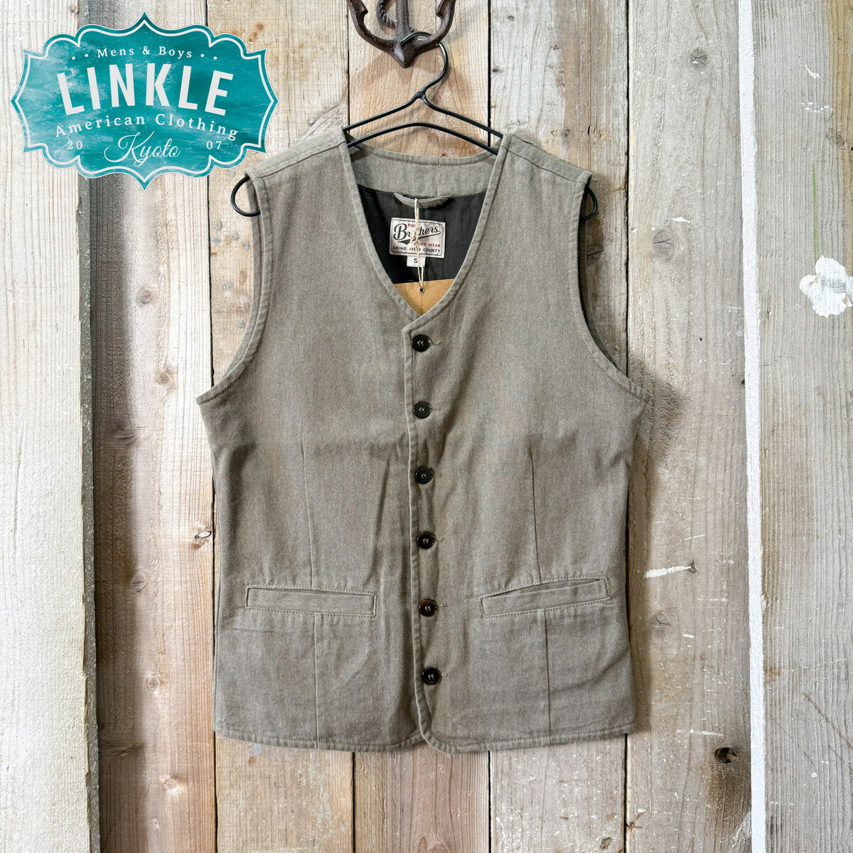 楽天市場】Pike Brothers(パイクブラザーズ)ツイル ベスト【 メンズ