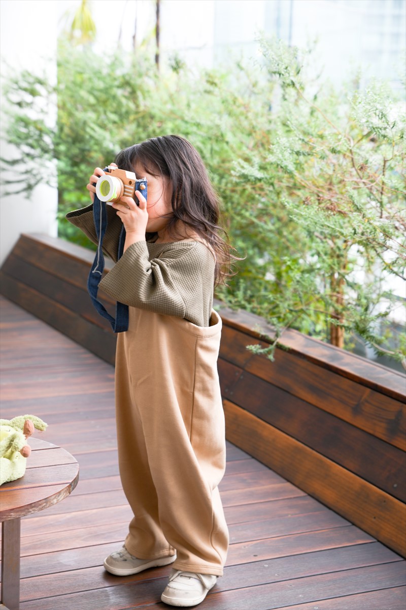 楽天市場】オーガニックズー Olive Waffle Boxy Sweatshirt 1-2歳/2-3