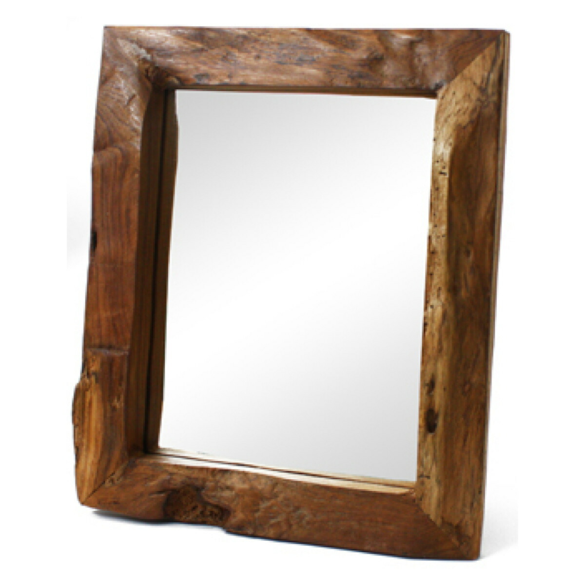 楽天市場】ミラー 幅33cm 廃材 ウッドミラー 木製 （ 送料無料 鏡 壁掛